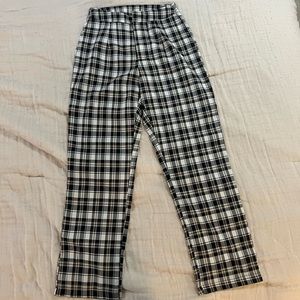 Plaid Trouser pants